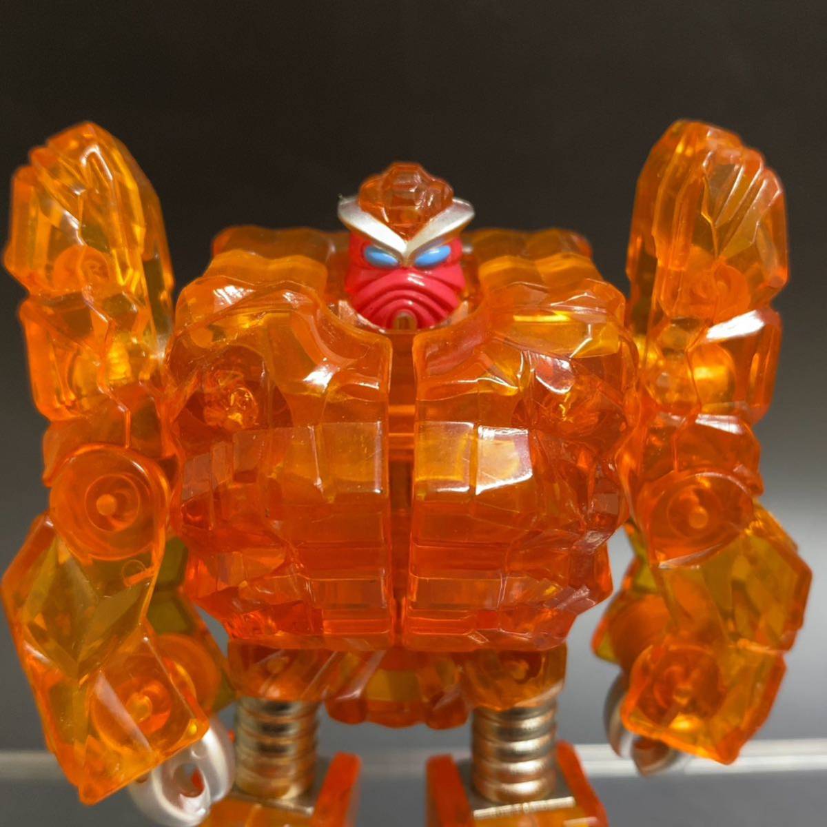 BANDAI マシンロボ 宝石超人 R-9 アンバーマン フィギュア バンダイ 当時物 昭和レトロ _画像2