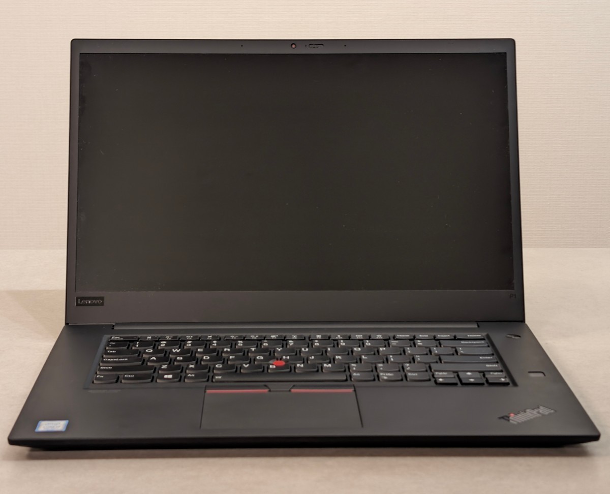 Lenovo ThinkPad P1 gen2 Intel i7 9750H RAM 16GB SSD 256GB Quadro モバイル ワークステーション ノートPC_画像1
