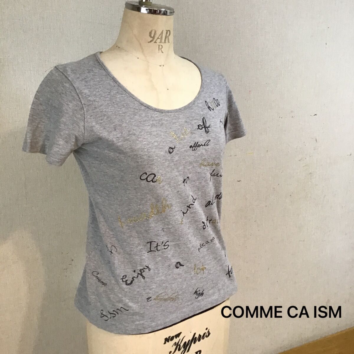 COMME CA ISM  カットソー トップス 半袖 サイズM コムサイズム