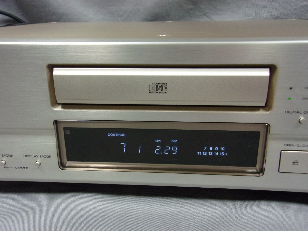  present condition pick up secondhand goods CD player SONY Sony CDP-777ESA