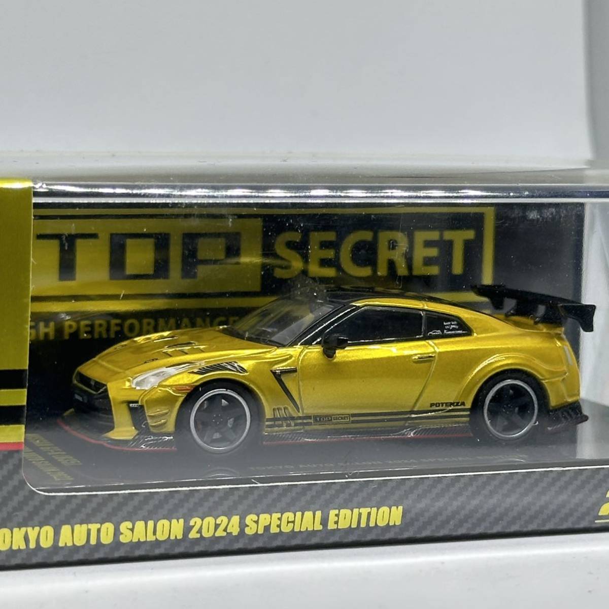 【1円スタート】INNO64 NISSAN GT-R (R35) “TOP SECRET” TOKYO AUTO SALON 2022(東京オートサロン2024限定品)_画像3