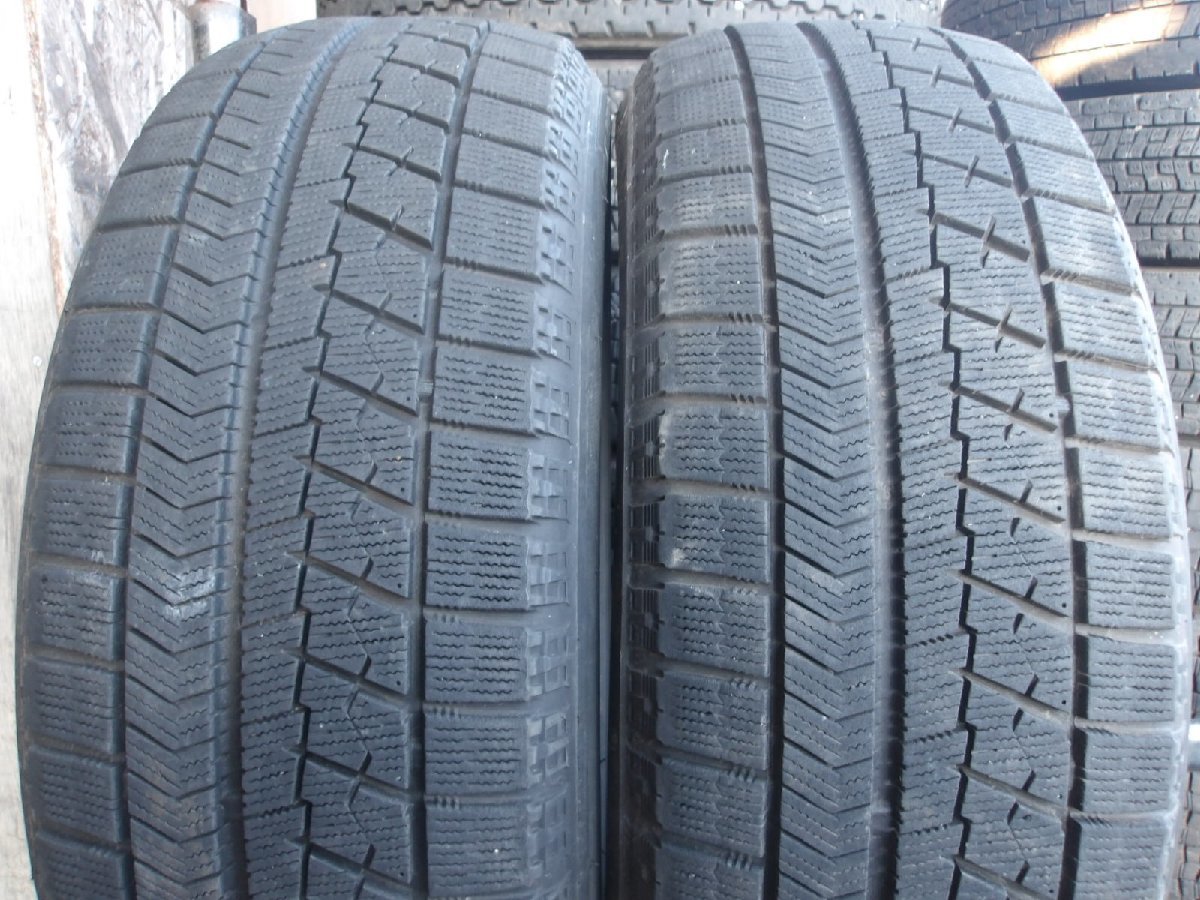 L622-6 送料無料 205/60R16 冬2本セット スタッドレス 205/60-16 205-60-16 ブリヂストン ブリザック VRX ヴォクシー ステップワゴン_画像1