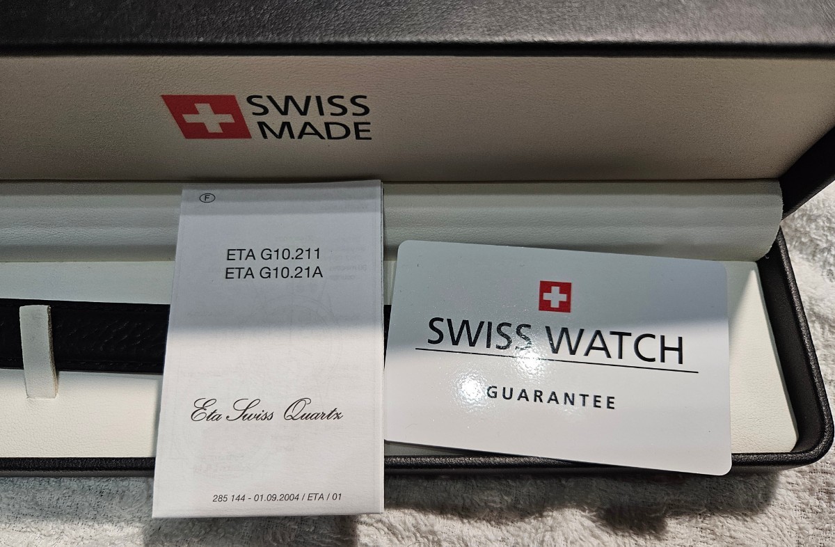 【未使用、開封品】PIEGA SWISS WATCH SWISS MADE　ピエガ_画像6