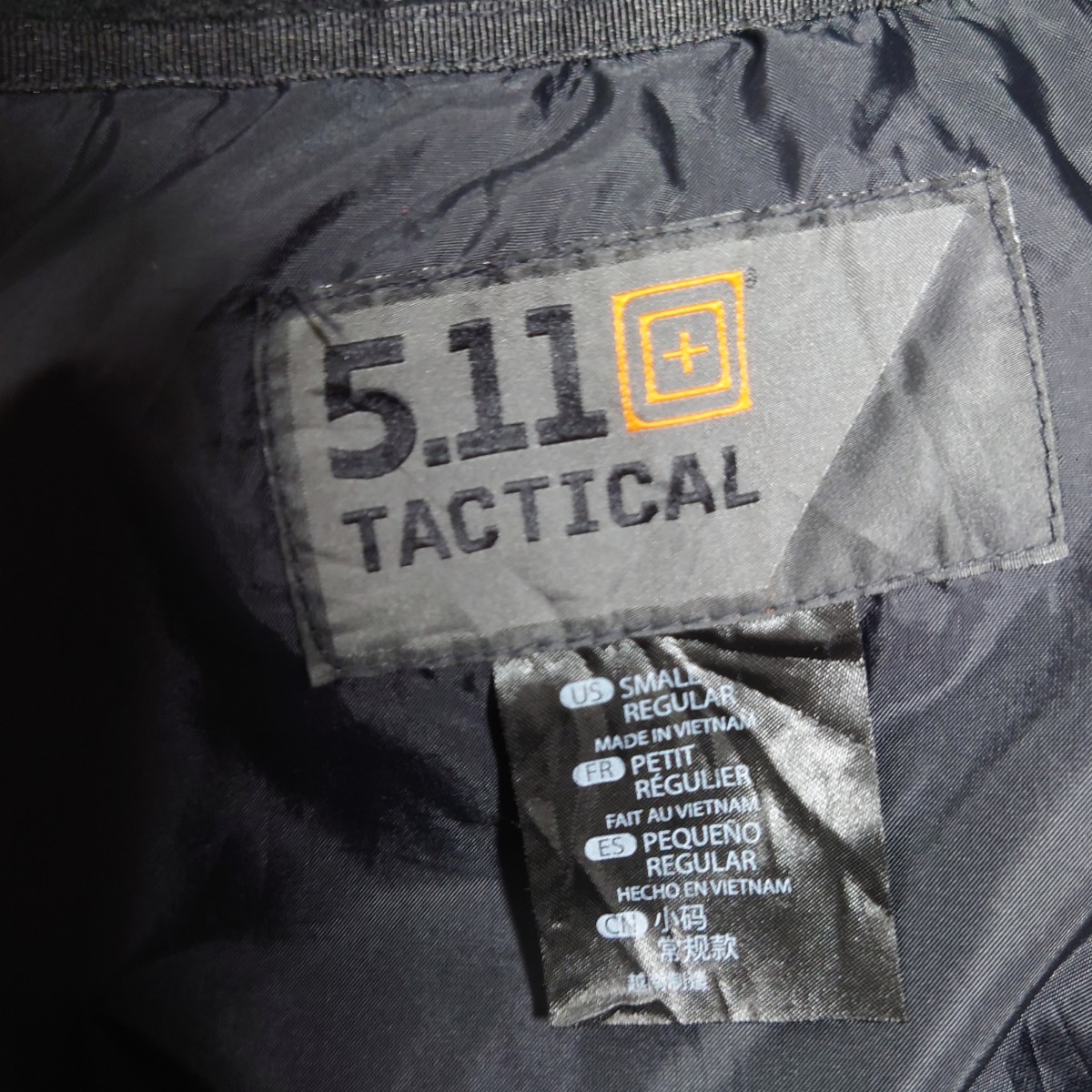 【5.11TACTICAL】2way フリースジャケット ミリタリー A1582_画像9