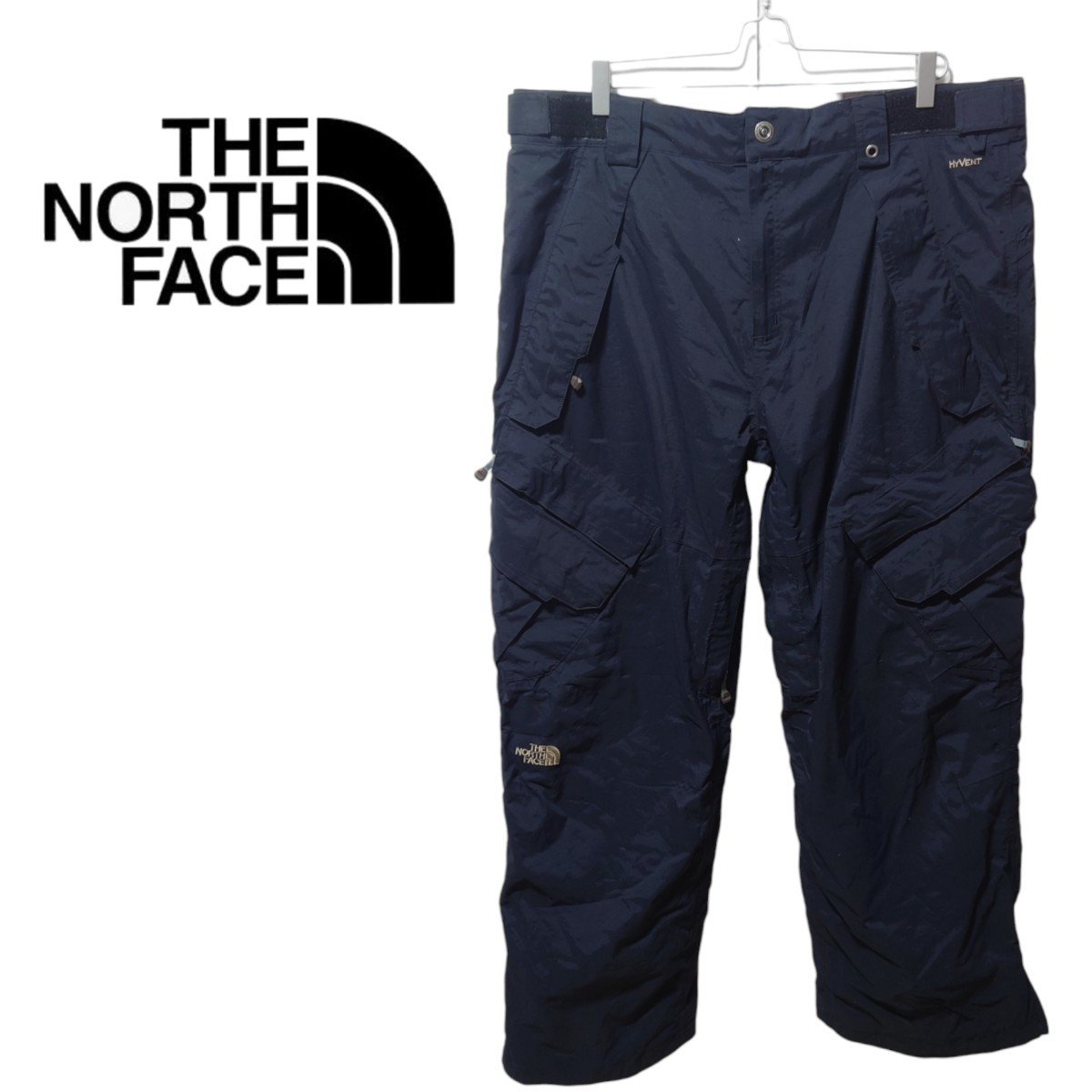 【THE NORTH FACE】HyVent スキースノボーパンツ A-1682_画像1