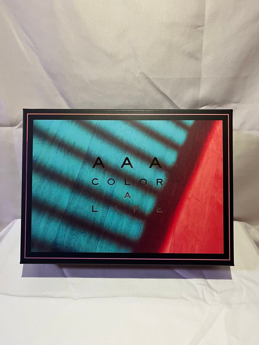 AAA アルバム「COLOR A LIFE」箱付き　　　　　　CD1枚DVD1枚 Color a Life巾着袋※枕・アイマスク無