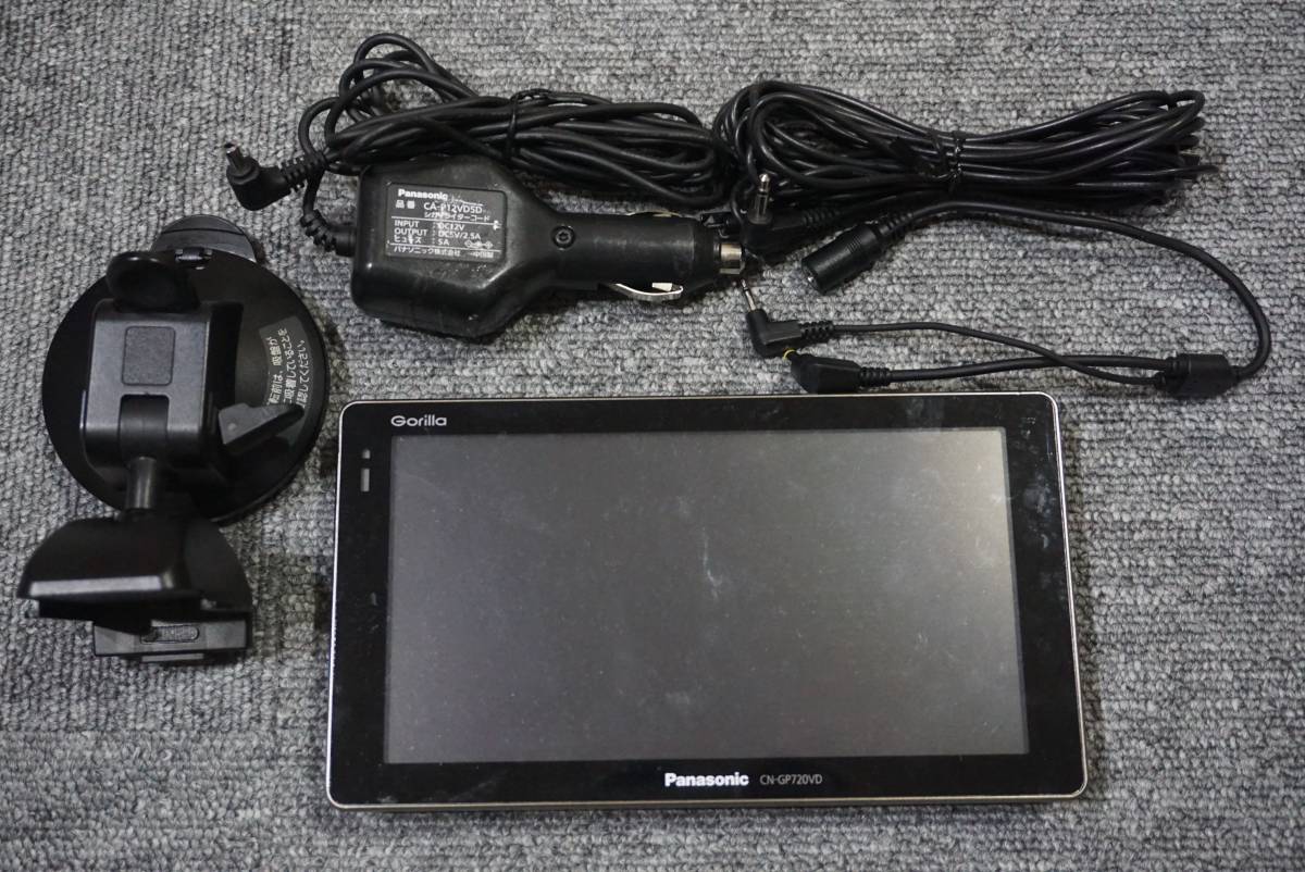 CN-GP720VD パナソニック ゴリラ ポータブルナビ 地図データ2012年 日本製 Panasonic Gorilla 動作OK_画像1