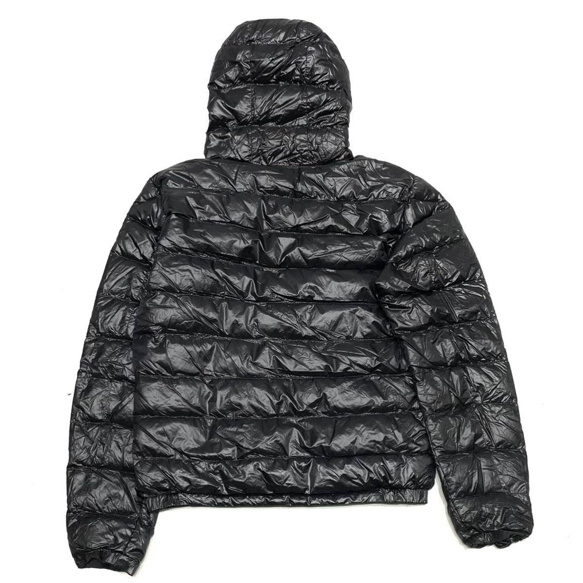 正規品 MONCLER モンクレール GUERIN LIGHT DOWN JACKET ゲラン ライトウェイト ナイロンフルジップ ダウンジャケット ブラック 0_画像2