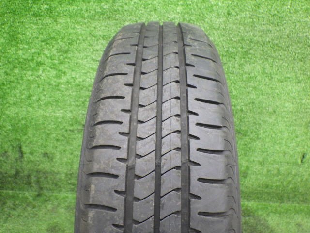 ★ バリ山!! スズキ純正 スペーシア MK42S MK32S 14インチ スチール 4.5J PCD100 4穴 BS NEWNO 155/65R14 2023年 1本 ① [ZNo:05033123]_画像6