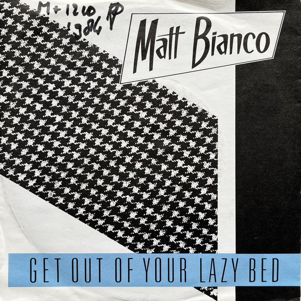 【試聴 7inch】Matt Bianco / Get Out Of Your Lazy Bed 7インチ 45 ギターポップ ネオアコ フリーソウル Basia_画像1