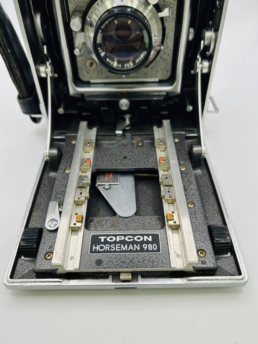 TOPCON HORSEMAN 980 Topcor 1:3.5 f=10.5cmトプコン ホースマン 31j-1-1_画像6