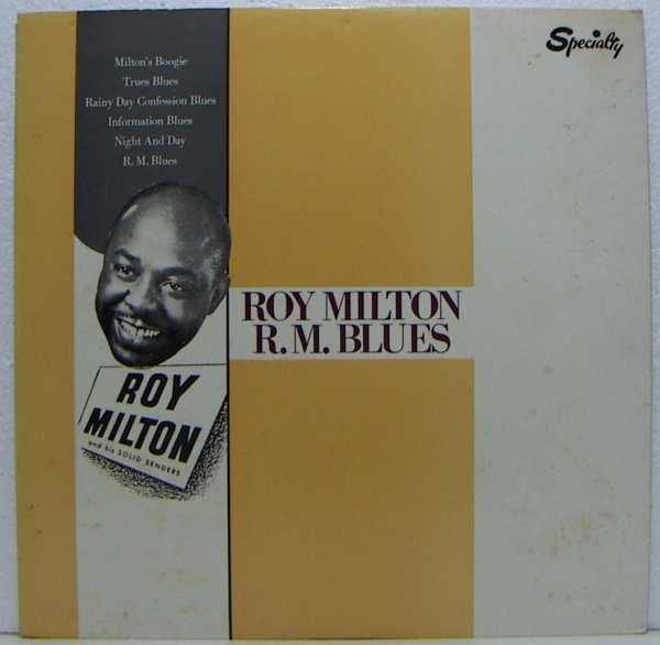 LP,ロイミルトン ROY MILTON　R.M.ブルース　VIVID SOUND_画像1