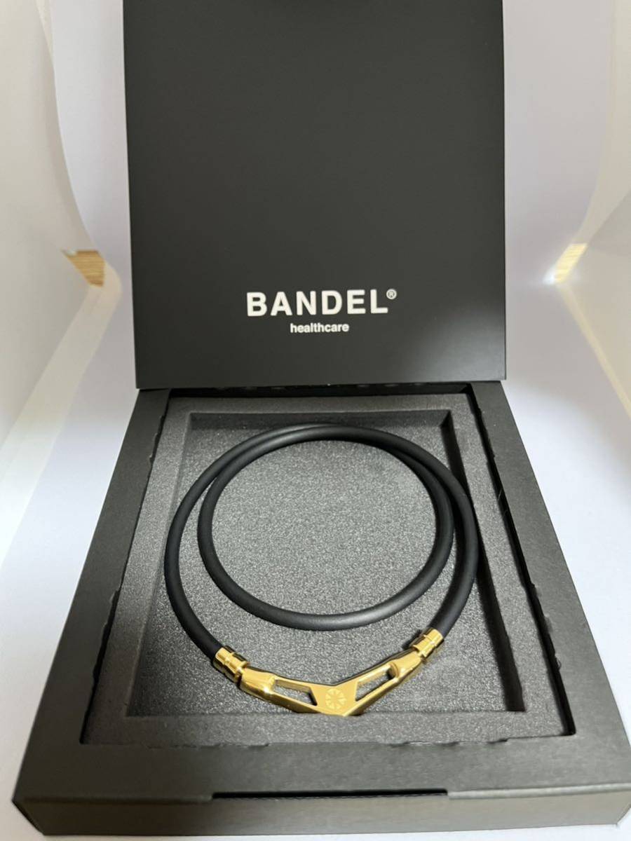 【ブラック×ゴールド 49cm】BANDEL Healthcare Necklace V1