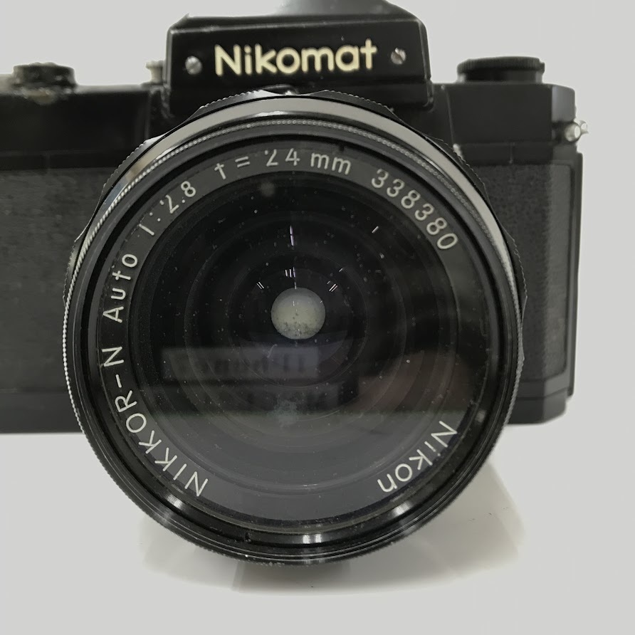 【ITRH9A0WIE3L】Nikon Nikomat ニコン ニコマート フィルムカメラ NIKKOR-N Auto 1:2.8 f=24mm 338380_画像7