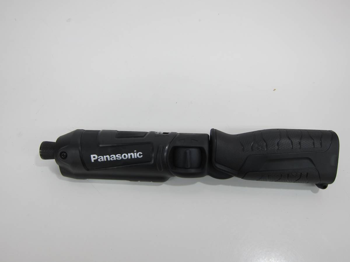 中古品 Panasonic パナソニック 充電 スティックインパクトドライバー EZ7521LA2S-B 充電器 バッテリー2個 ケース付_画像2