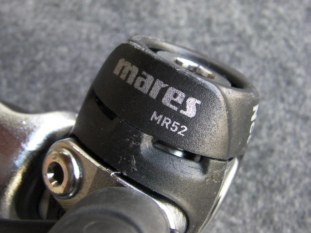 【MARES】レギュレーター／MR52/abyss (オーバーホール済、O/H6ヶ月保証付)の画像9
