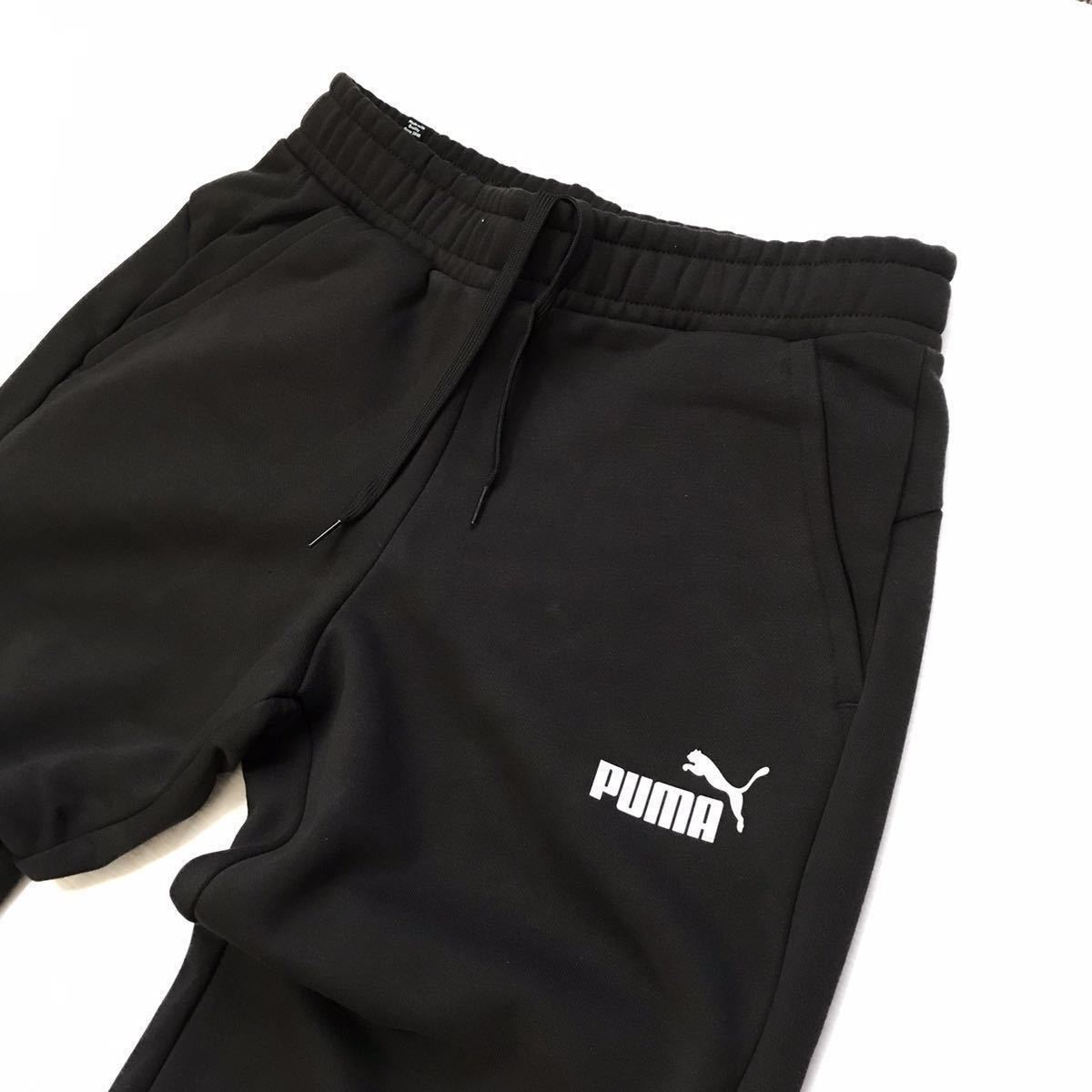 ◎026新品【メンズL】黒白 プーマ ゴルフにオススメ スウェットパンツ ジャージ PUMA POWER キャット スポーツウェア ゴルフ_画像3