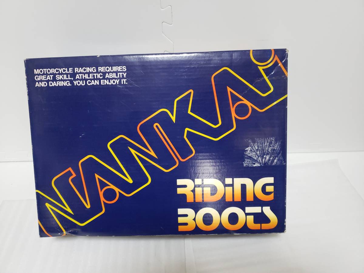 中古 ナンカイ　ライダー　ブーツ　RD　南海　25cm　黒　RDB-02A　4211　当時　特攻　暴走　稀少　MAD MAX　牛　レザー Riding boots_画像9