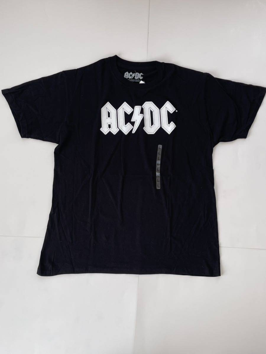 ACDC　Tシャツ　新品　Lサイズ　ブラック　クイックポスト　半袖Tシャツ 　AC/DC　バンドＴシャツ_画像1