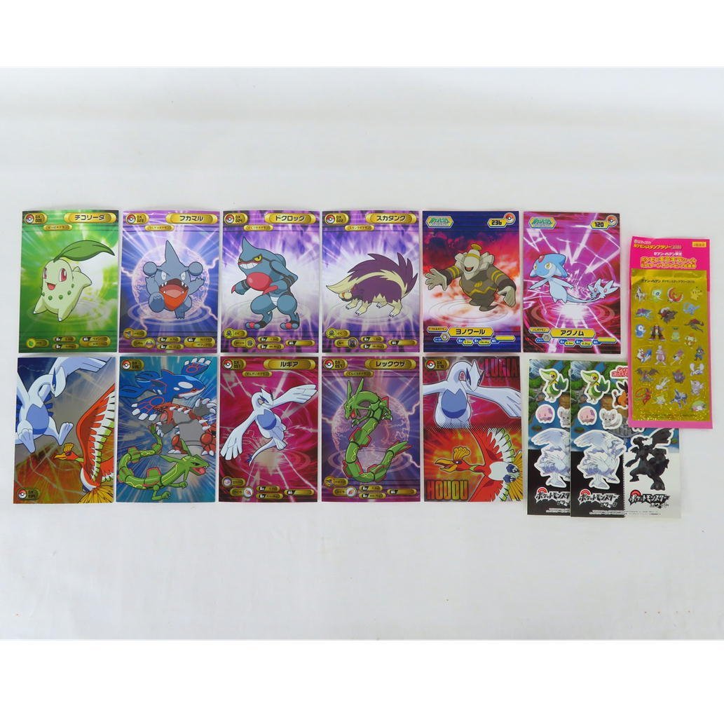 1円【一般中古】ENSKY エンスカイ/ポケモンブロマイドガムなど まとめセット/81_画像5