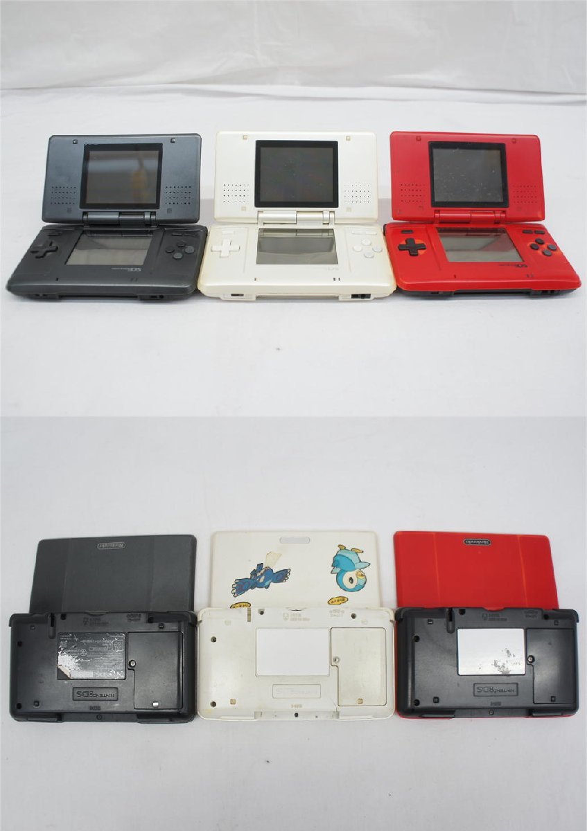 1円【ジャンク】Nintendo 任天堂/NINTENDO DSシリーズ本体 9台セット/DS/DSLite/05_画像2