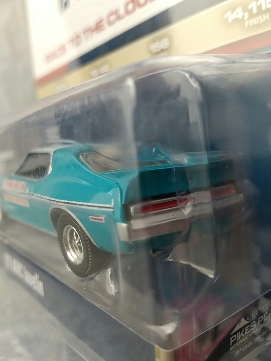 1971 AMC javelin 1/64 ペースカー GREENLIGHT グリーンライト ジャベリン トミカ ホットウィールサイズ_画像3