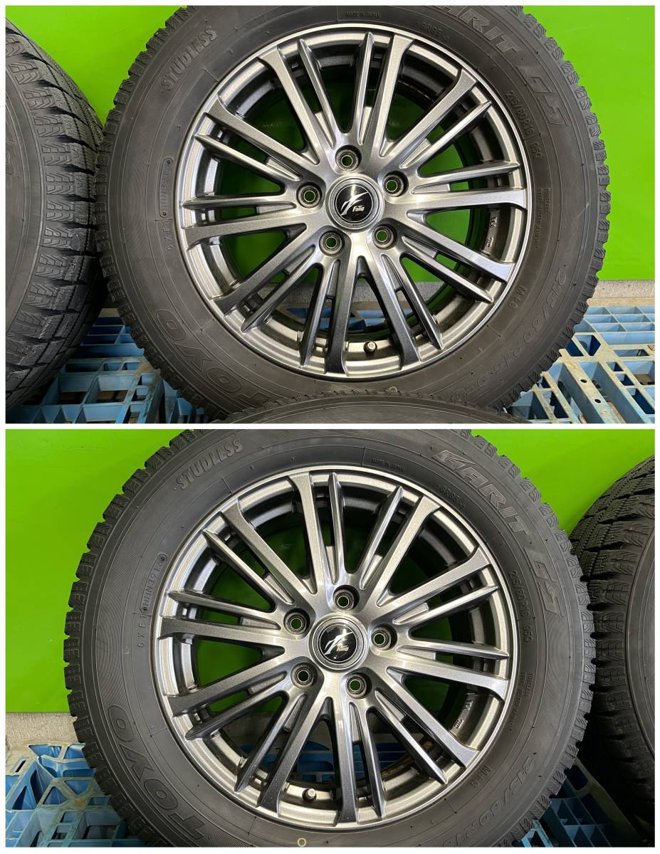 ★16インチアルミホイール&スタッドレスタイヤ4本セット★ 215/60R16 16X6.5J +53 AFTERMARKET ALLOY WHEELS & STUDLESS TIRES SET(4pcs)_画像3