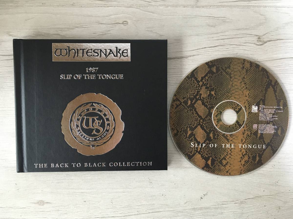 WHITESNAKE 1987　SLIP OF THE TONGUE THE BACK TO BACK COLLECTION フランス盤　2CD リマスター