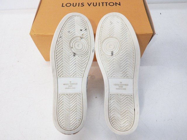 ルイ ヴィトン LOUIS VUITTON リヴォリライン ローカット スニーカー MS0240 1 ホワイト系■size10（28cm相当）の画像5