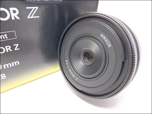 美品 Nikon/ニコン◆NIKKOR Z 26mm f/2.8 パンケーキレンズ◆単焦点 フルサイズ対応 防滴・防塵 ニコンZマウント系_画像1