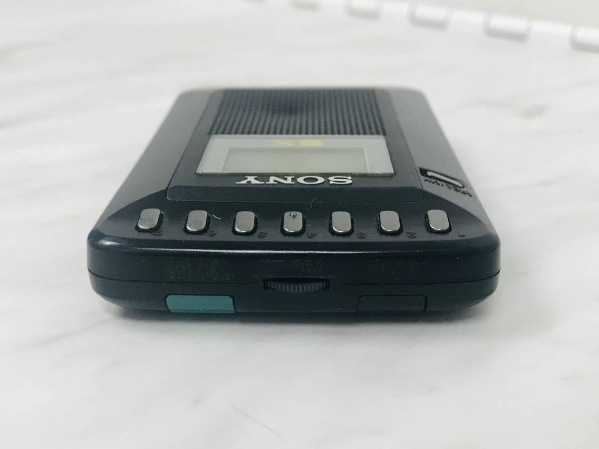 G4179 SONY ソニー ICF-SX705V ポケットラジオ FM AM 通電確認済み_画像5
