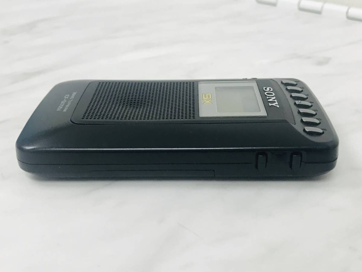 G4179 SONY ソニー ICF-SX705V ポケットラジオ FM AM 通電確認済み_画像7