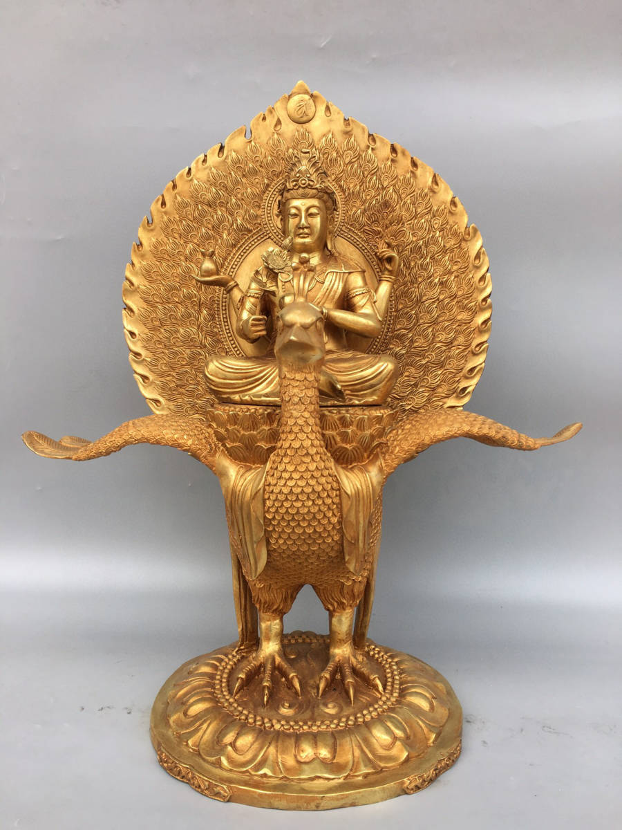 仏像 銅製 釈迦如来様 開運 風水 重厚 極細工 装飾品 工芸品 美術品