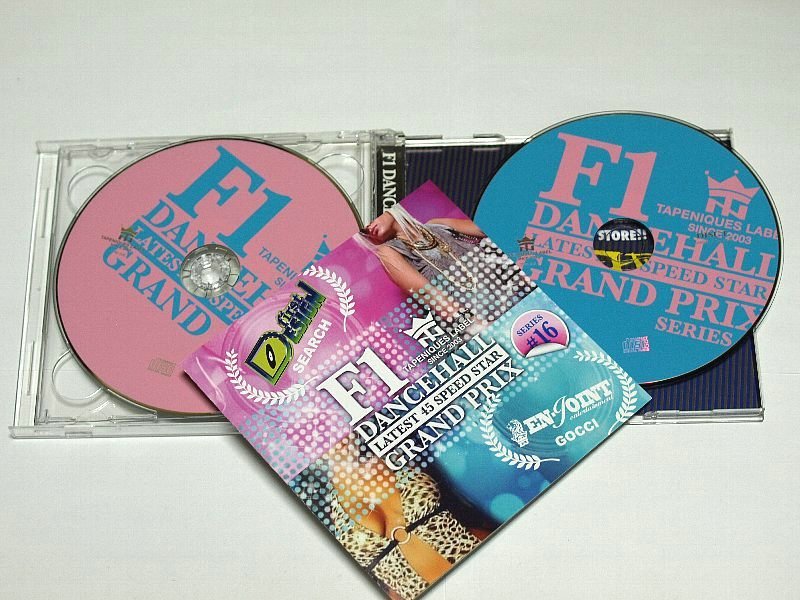 F1 DANCEHALL GRAND PRIX SERIES #16 SEARCH & GOCCI MIX CD Vybz Kartel, Mavado, Beenie Man, Elephant Man_画像2