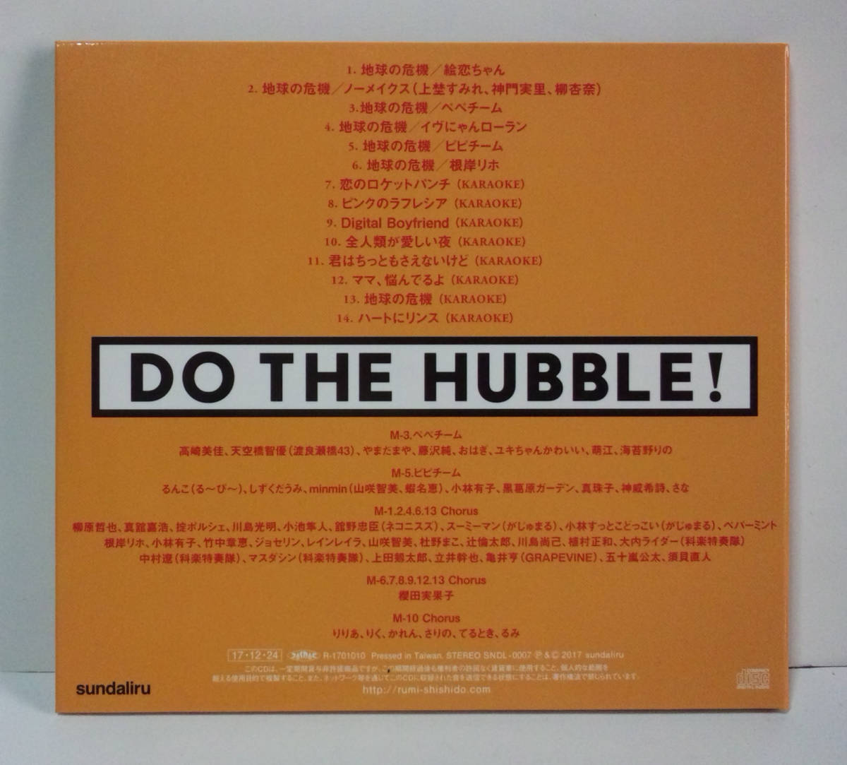 宍戸留美 / DO THE HUBBLE! with RUMI SHISHIDO　●　リリー・フランキー_画像2