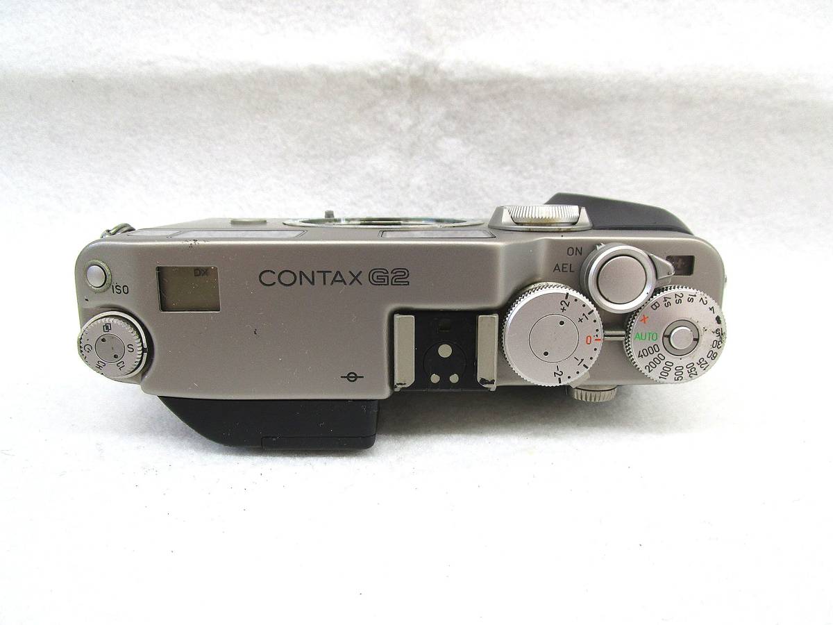 CONTAX コンタックス G2 レンジファインダー Carl Zeiss Biogon 28mm F2.8 T* /中古カメラ・レンズ　現状品_画像3