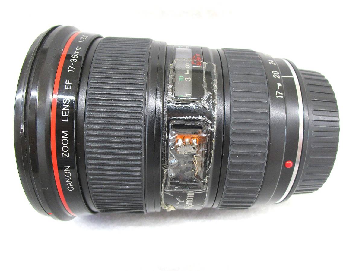 Canon キャノン CANON ZOOM LENS EF 17-35mm F2.8L ULTRASONIC ※難あり/中古カメラ・レンズ　現状品_パーツ欠損あり