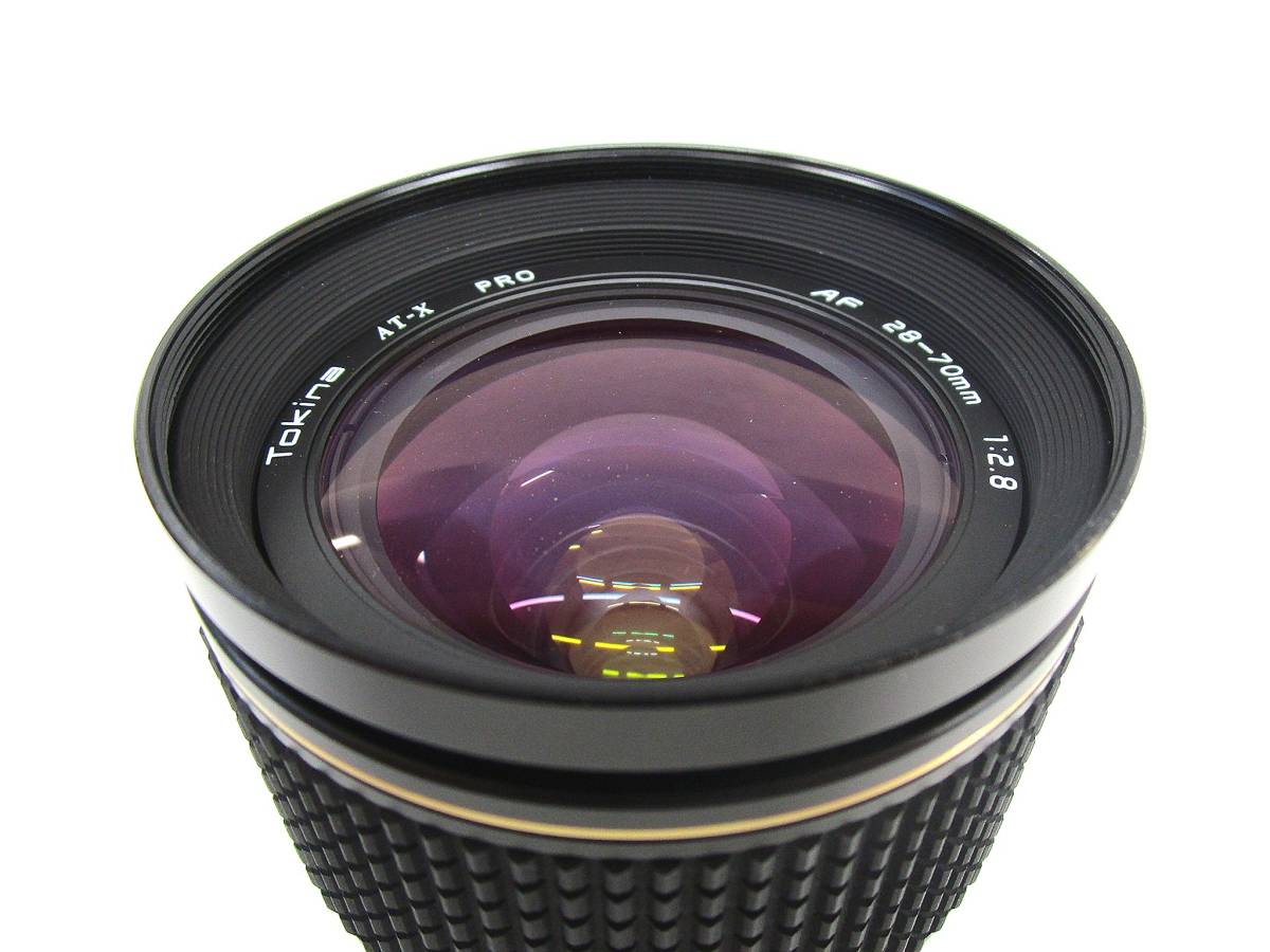 TOKINA トキナー AT-X PRO AF 28-70mm 1:2.8 For Canon キヤノン /中古カメラ・レンズ　現状品_画像4