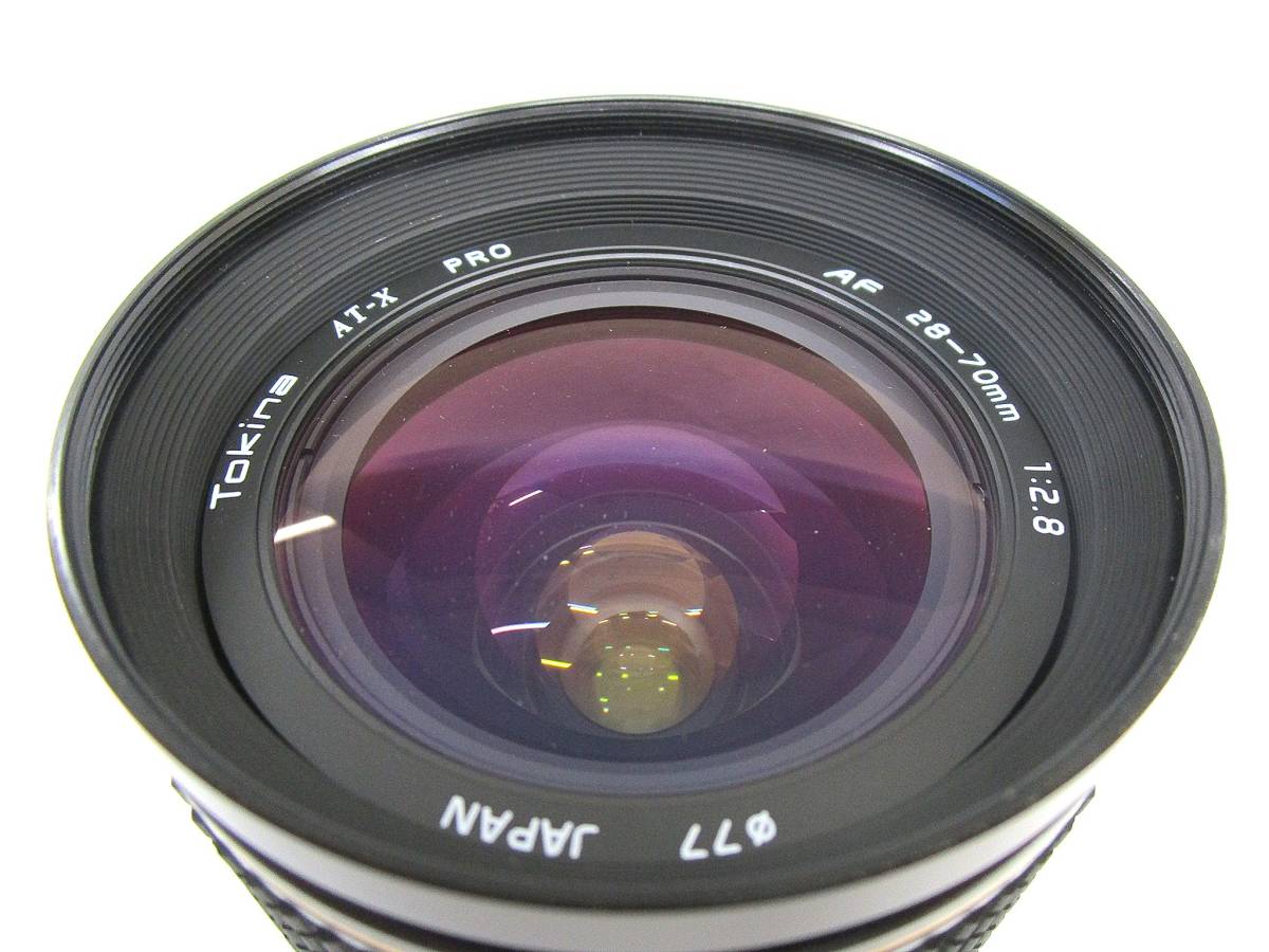 TOKINA トキナー AT-X PRO AF 28-70mm 1:2.8 For Canon キヤノン /中古カメラ・レンズ　現状品_画像3