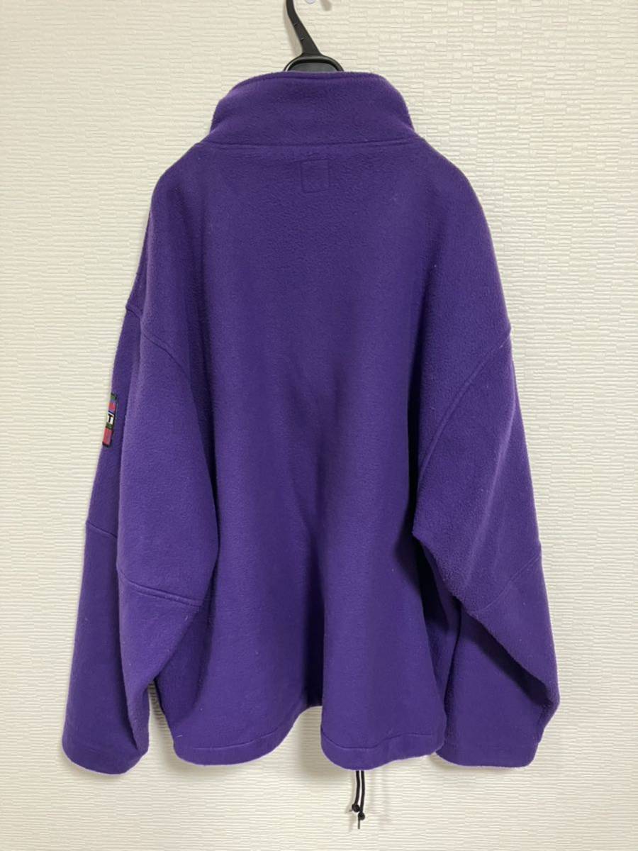 OLD GAP Alpine Series fleece jacket XL 90s オールドギャップ フリース ハーフジップ パープル ビンテージ プルオーバー 古着 _画像7