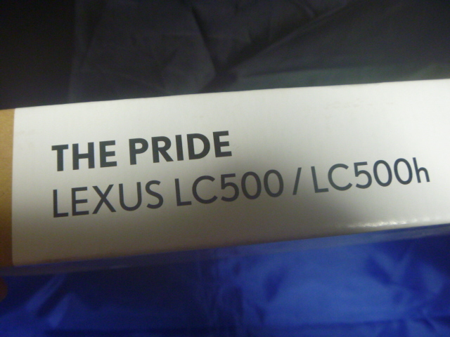 レクサス 写真集 THE PRIDE LEXUS LC500 / LC500h 初回購入者数量限定本 限定 カタログ TOYOTA 豪華写真集 限定カタログ_画像2