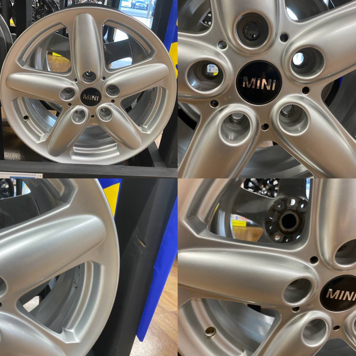 ♪MINI ミニクロスオーバー 16インチ 中古ホイールセット 16×6.5J+46 5H PCD120 ミニ クロスオーバー 中古ホイール ♪_画像4