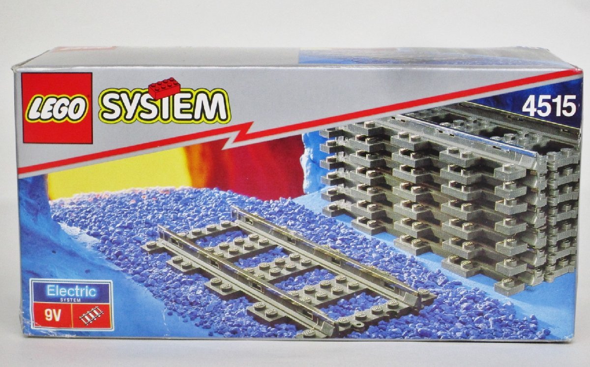 LEGO SYSTEM レゴ システム 4515 9V レール【A'】det012201_画像2