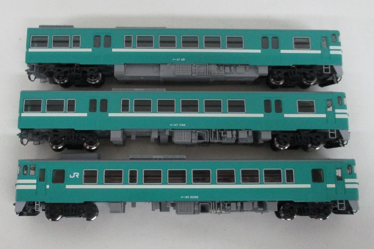 TOMIX JR キハ40系ディーゼルカー(JR西日本更新車・加古川線)3両セット【A'】oan010311_画像5