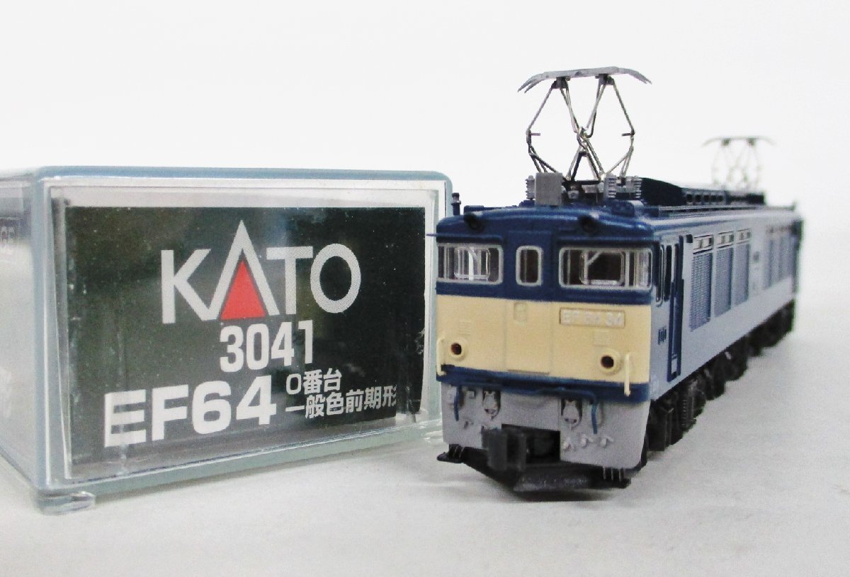 KATO 3041 EF64-0番台 一般色前期形 KATOベース加工品 2002年ロット【加工品】ukn011302_画像1