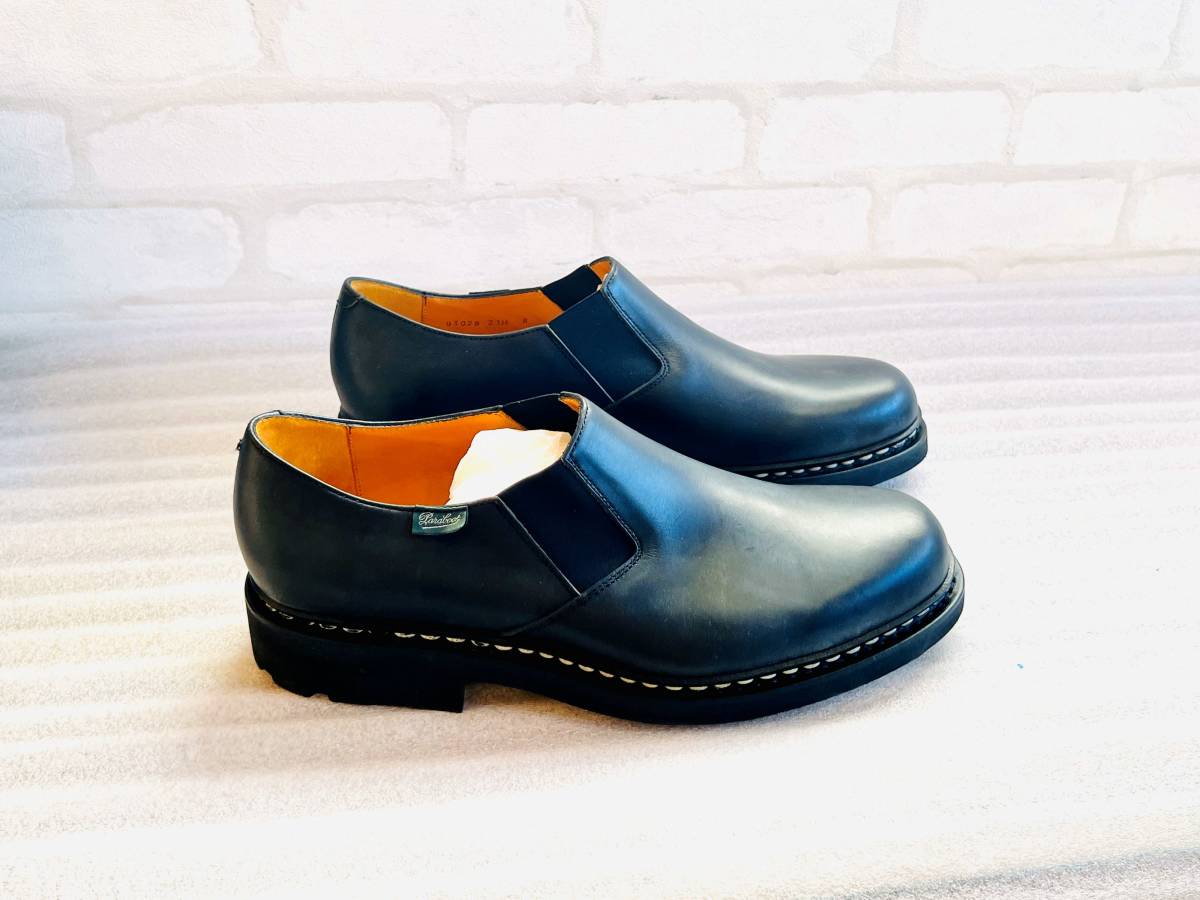 (パラブーツ) Paraboot サイドゴアブーツ メンズ ショートブーツ ブラック・サイズ27cm_画像1