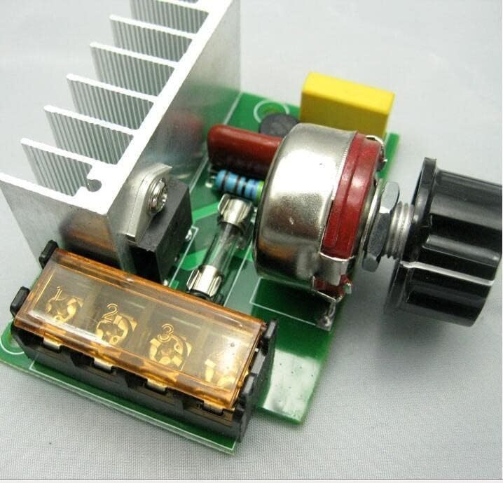1個セット 電圧 電圧レギュレータ 調光器モータ スピードコントローラー 交流 調光スピードコントロール 温度ガバナパワーモニタ_画像5