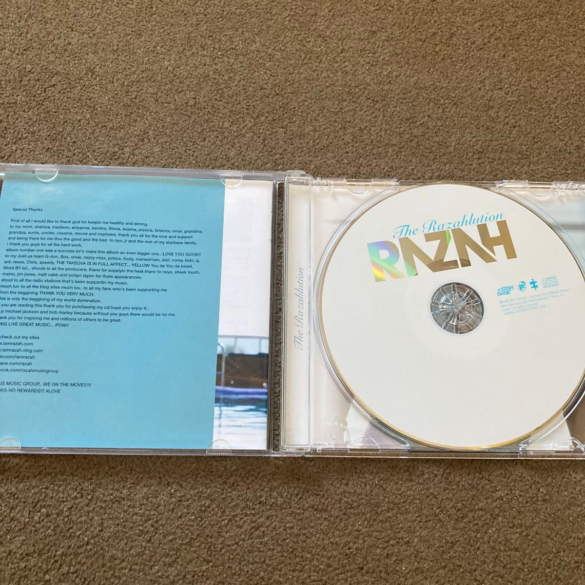 (CD洋楽)レイザー Razah／The Razahlution