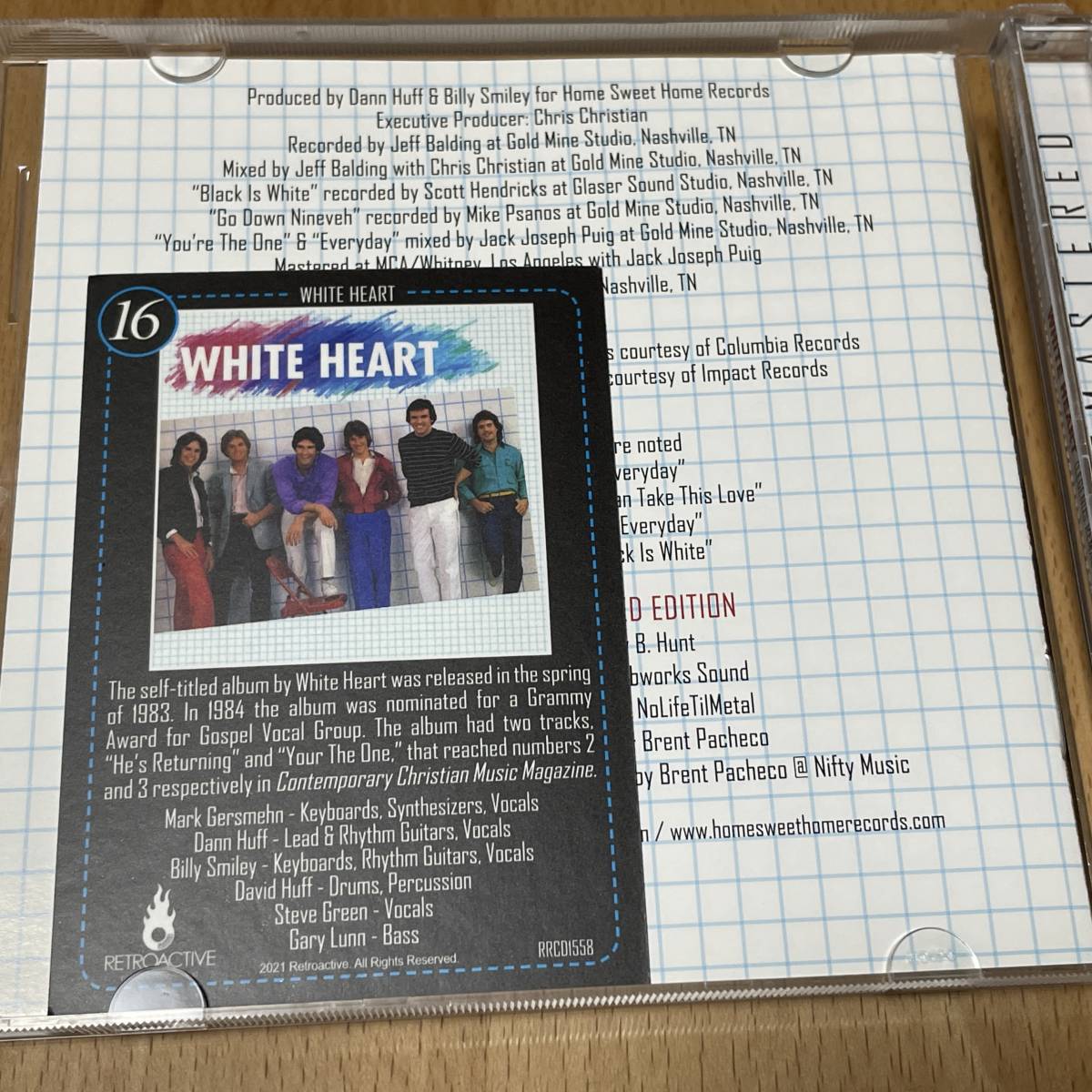 ☆彡希少リマスター＋BONUS曲入り◆メロハー,AOR,CCM◆WHITE HEART/WHITE HEART_画像3