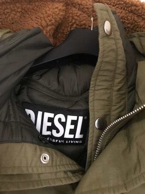 ■完売 8万2500円 DIESEL W-STEVE ミリタリーコート S ディーゼル_画像6